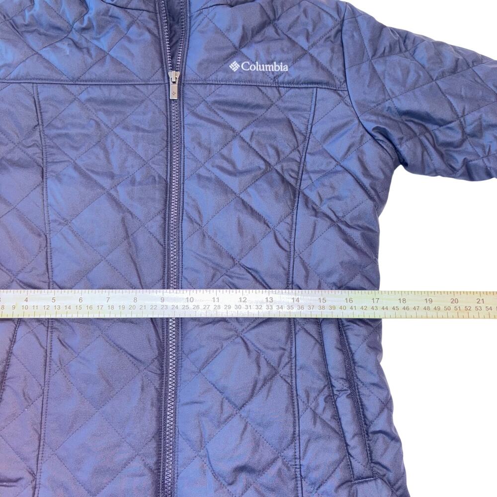 Columbia Women's Cozy Full Zip Copper Crest Hooded jacket Small - Picture 7 of 11